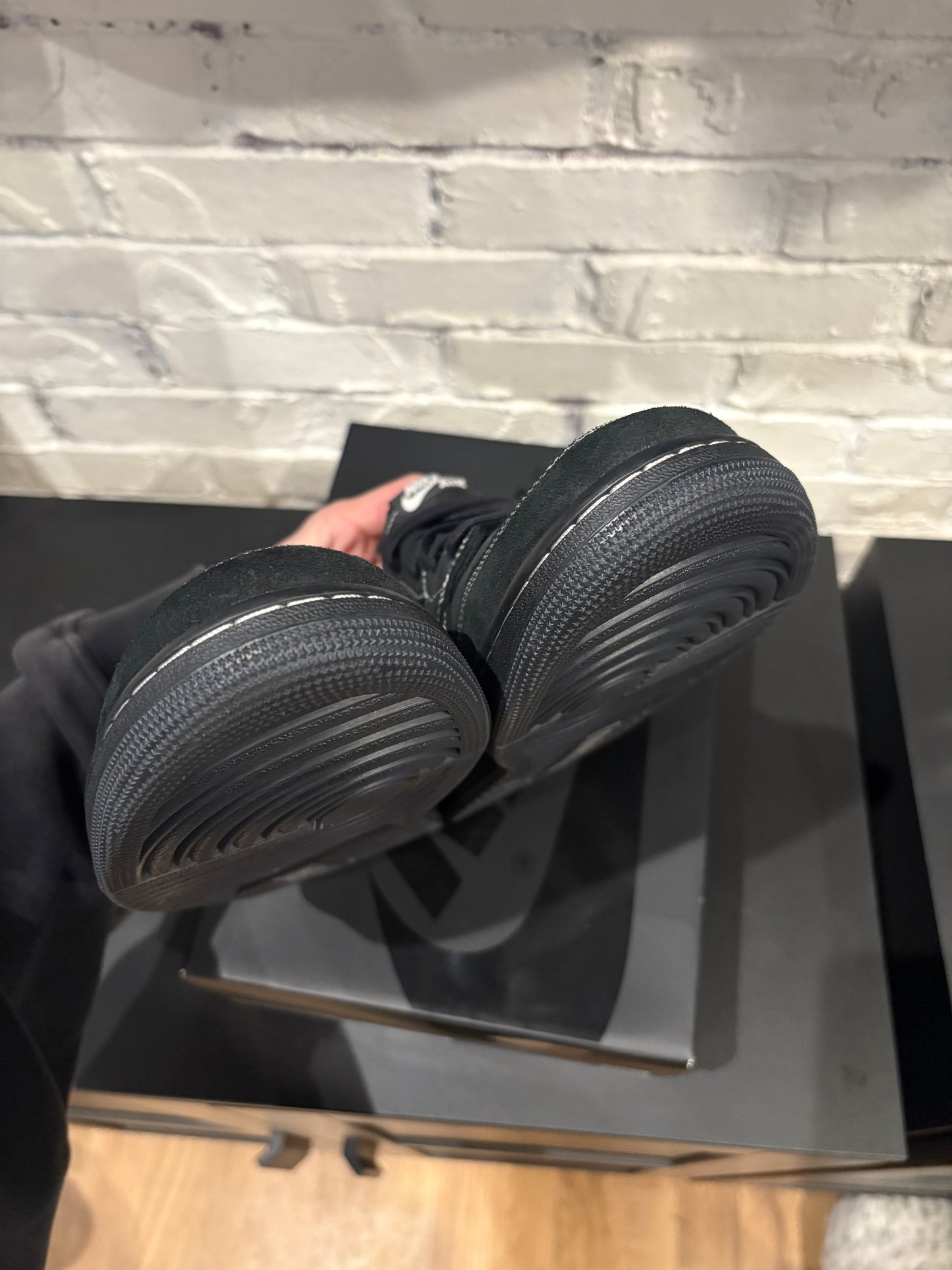 Jordan 1 Retro Low Travis Scott Black Phantom PO OG ALL Size 12.5