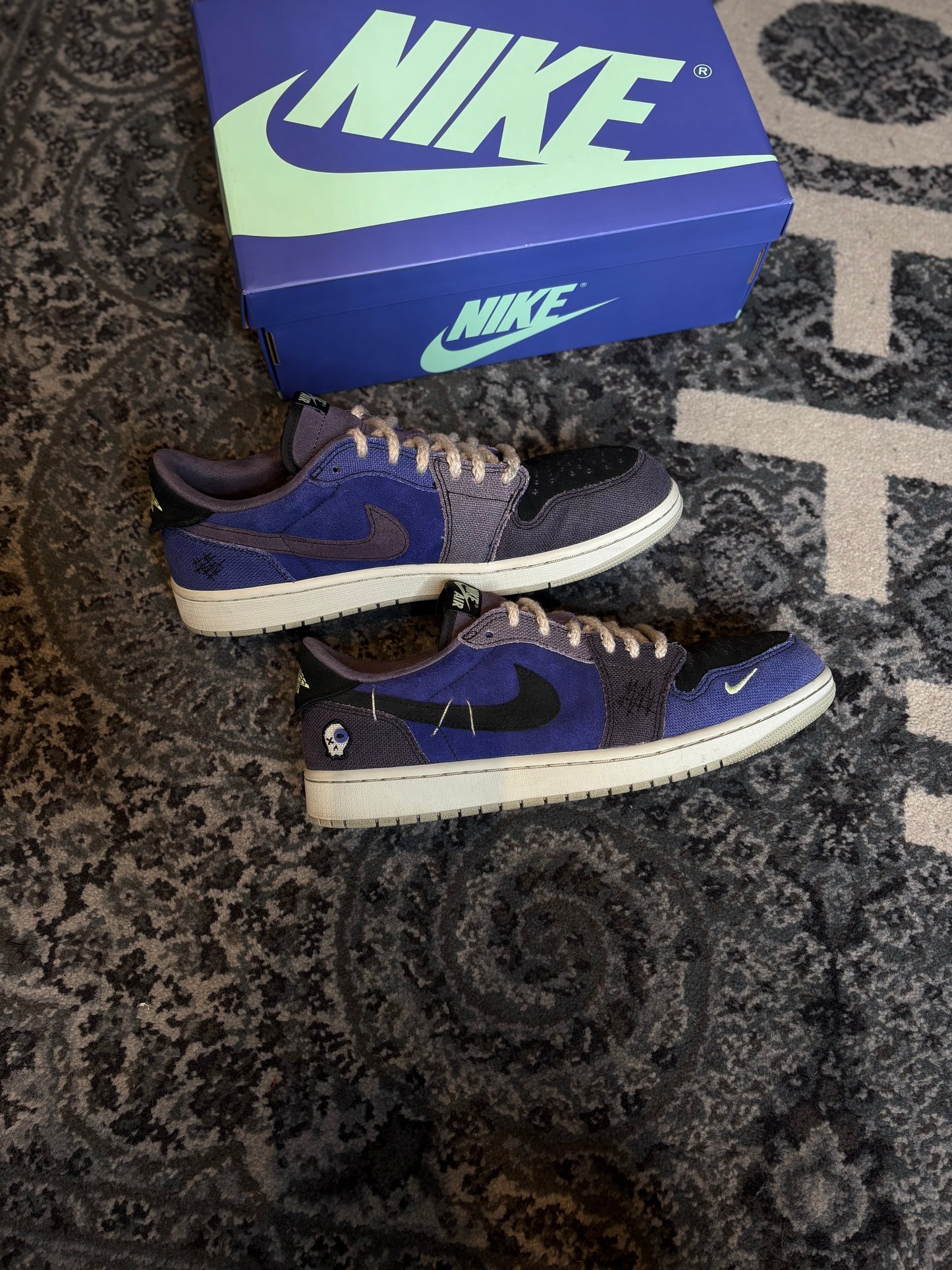 Jordan 1 Retro Low “Zion Williamson Voodoo Alternate” Clean Og Size 12