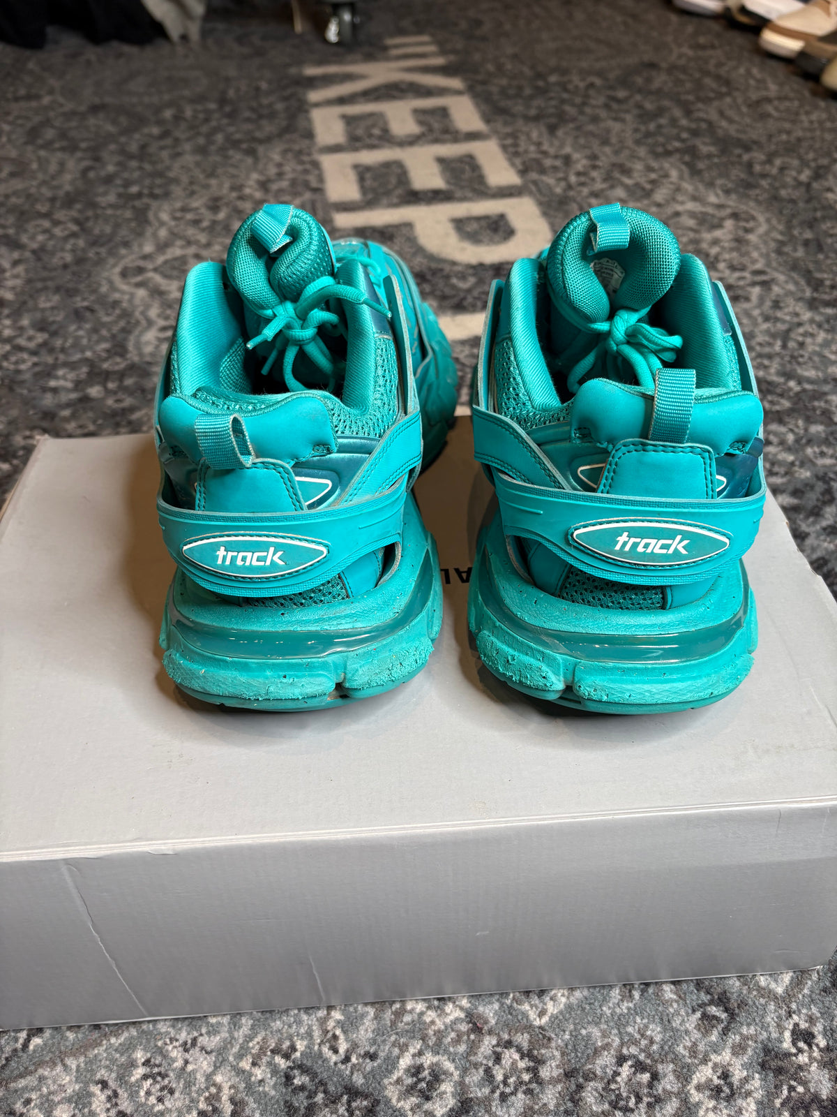 Balenciaga Track “Dark Turquoise” Clean Og Size 13 (46 EU)