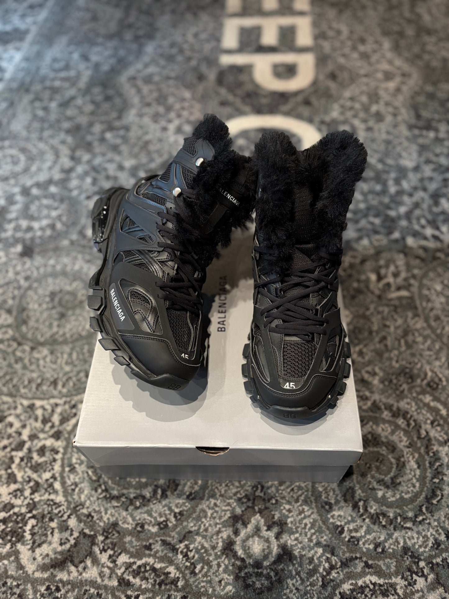 Balenciaga Track Hike Boots CLEAN OG SIZE 12(45 EU)