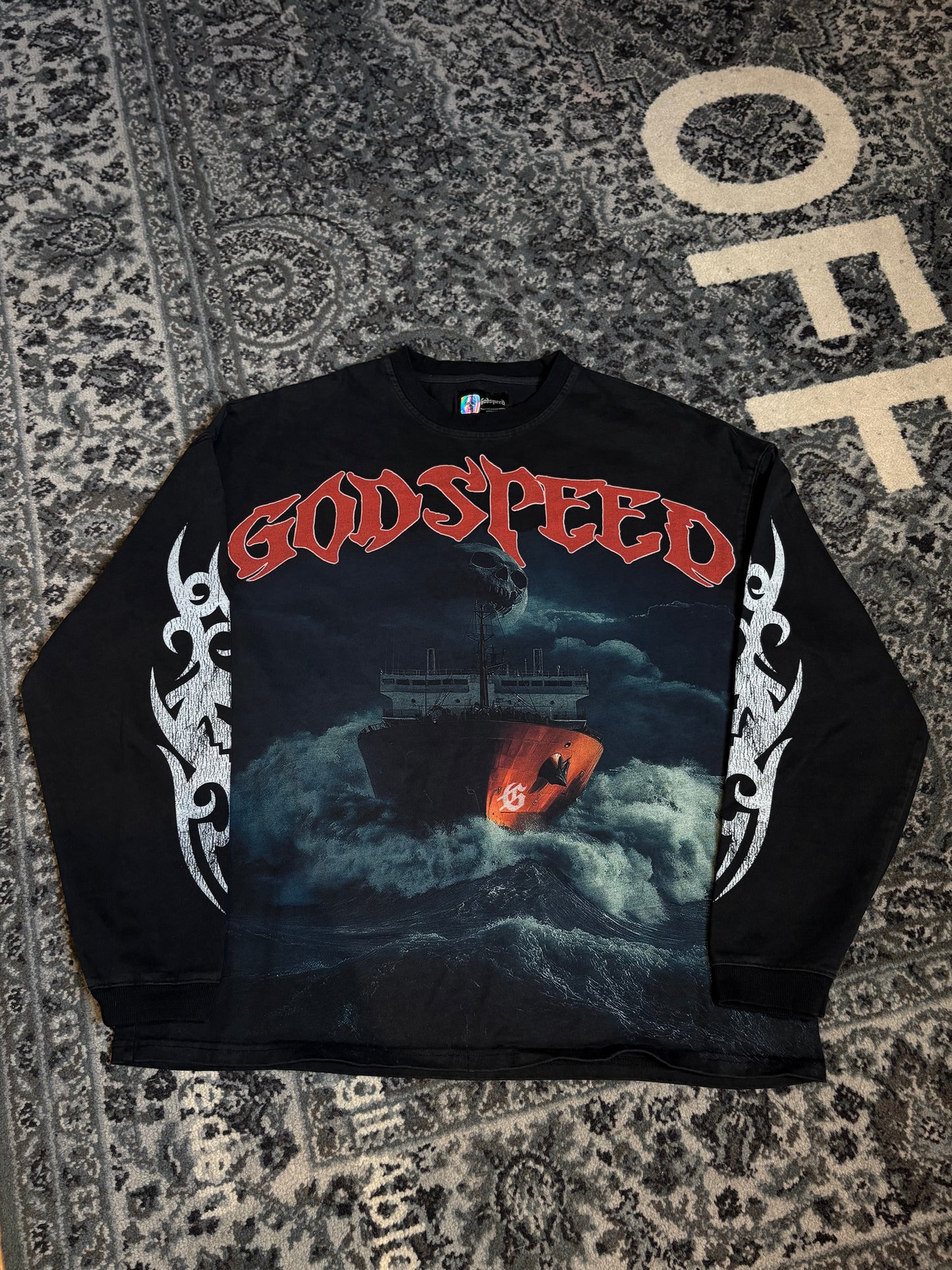 Godspeed Sea Sick Long Sleeve Size XL