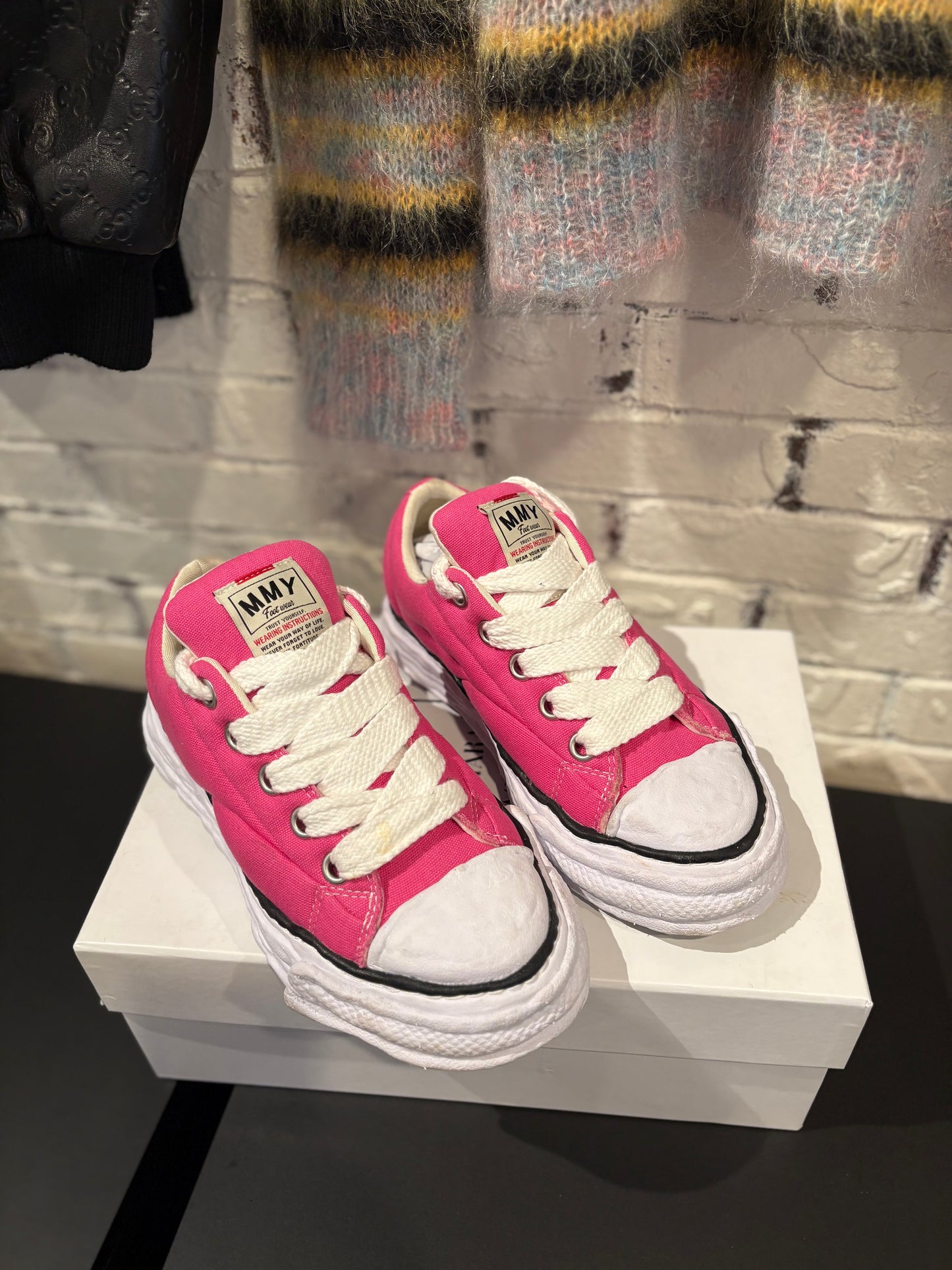 Maison Mihara Yasuhiro Peterson Pink Clean OG Size 41