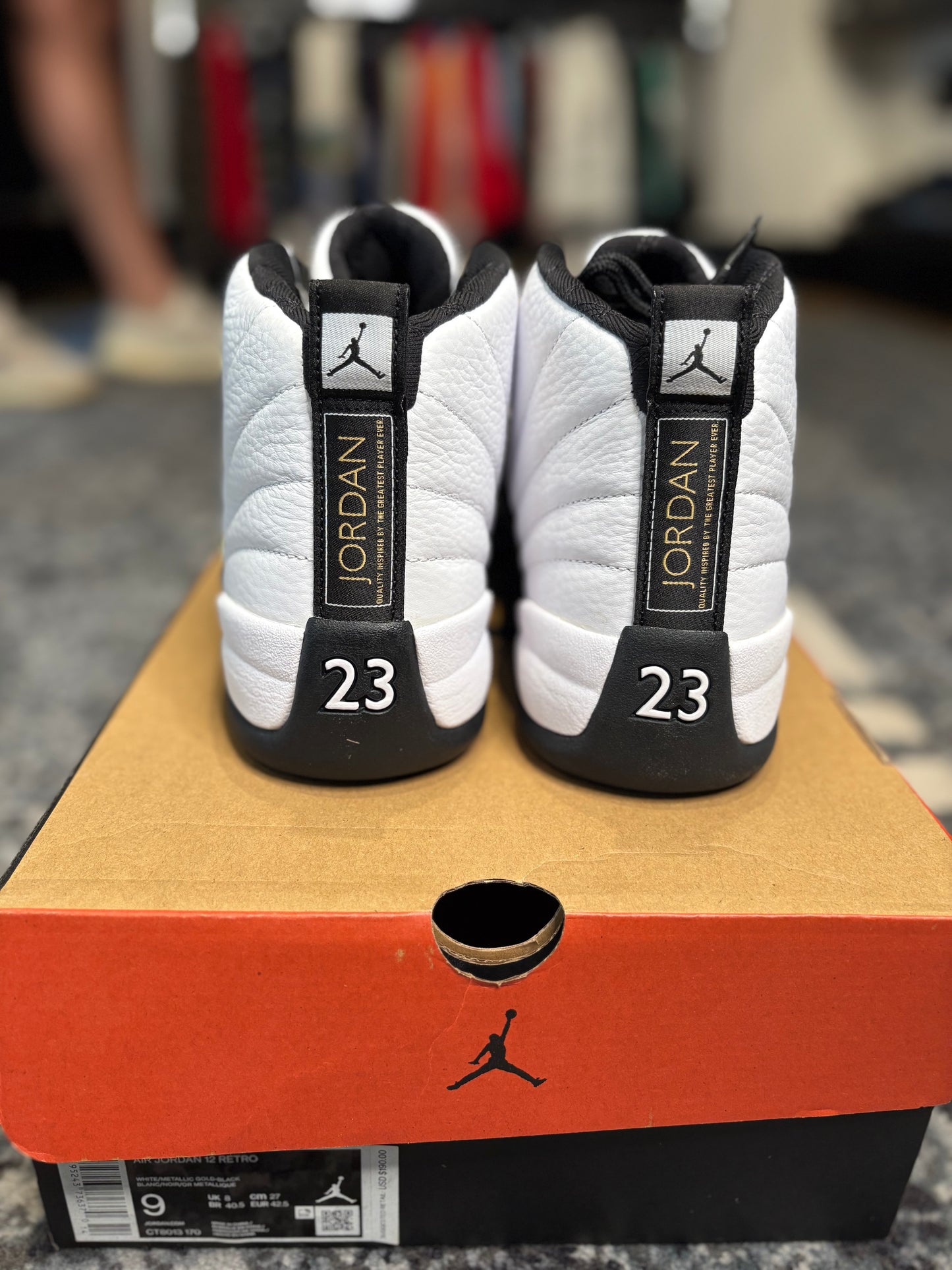 Jordan 12 “Royalty Taxi” DS OG Sz 9