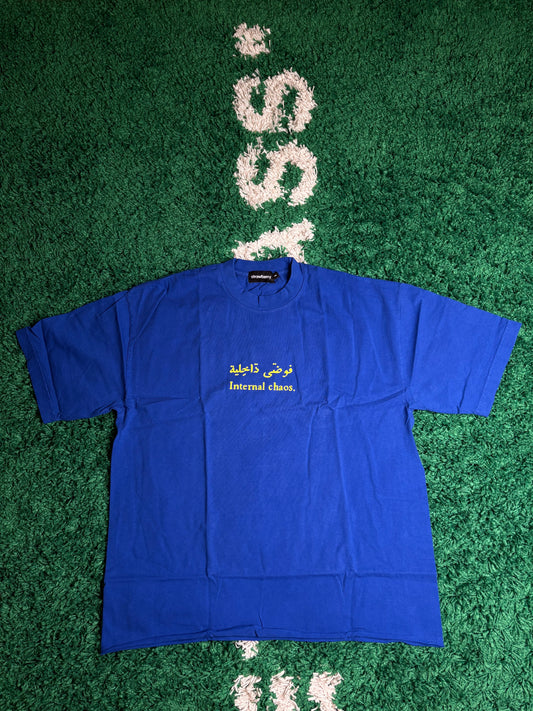 Strawberry Tee Blue Arabic DS Size Large