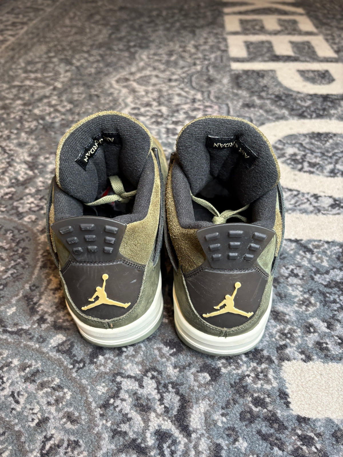 Jordan 4 Retro “Craft Olive” Clean Nb Size 11.5