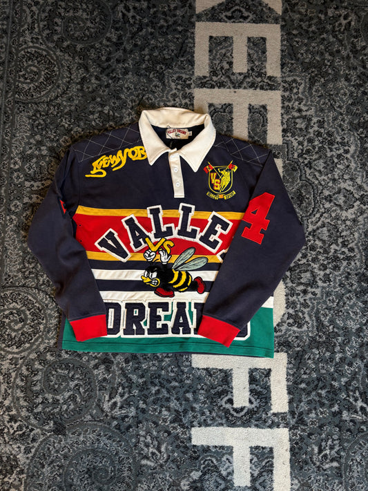 Vale Forever Valley Dreams Rugby Long Sleeve Tee Size Medium