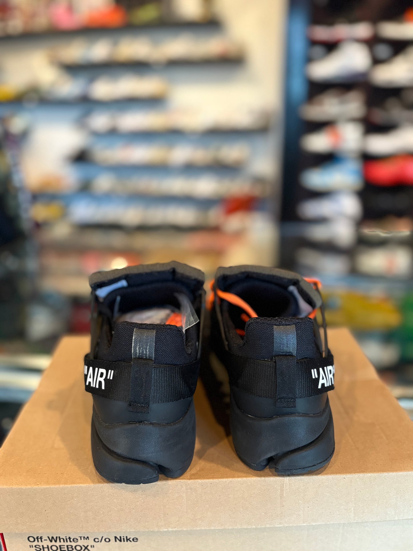 Presto Off-White Black Clean OG Size 9