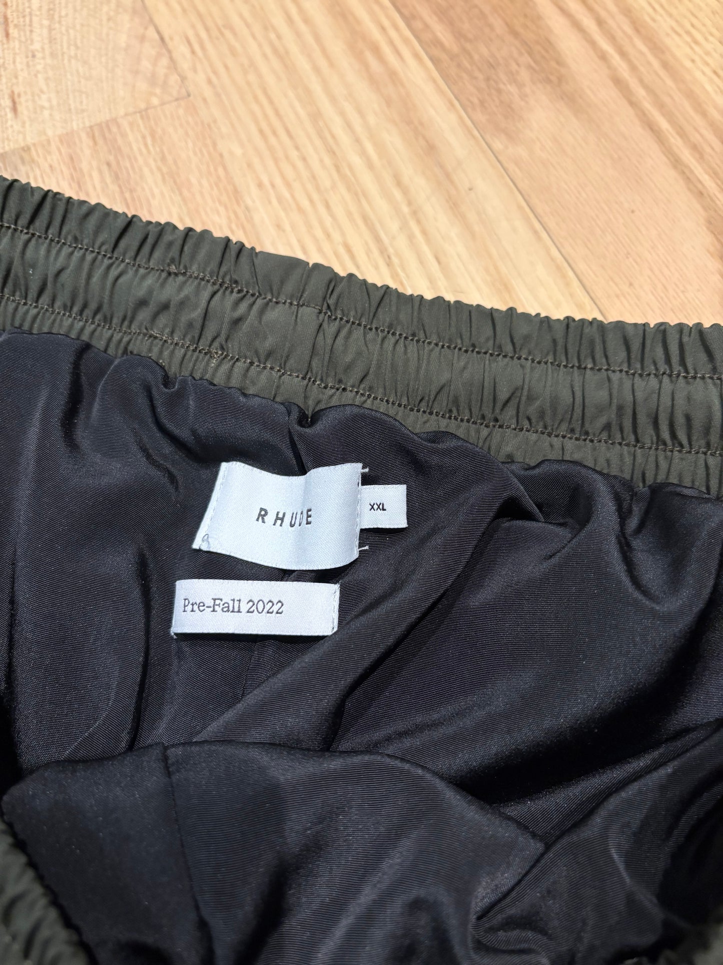 Rhude Olive Cargo Joggers Size XXL