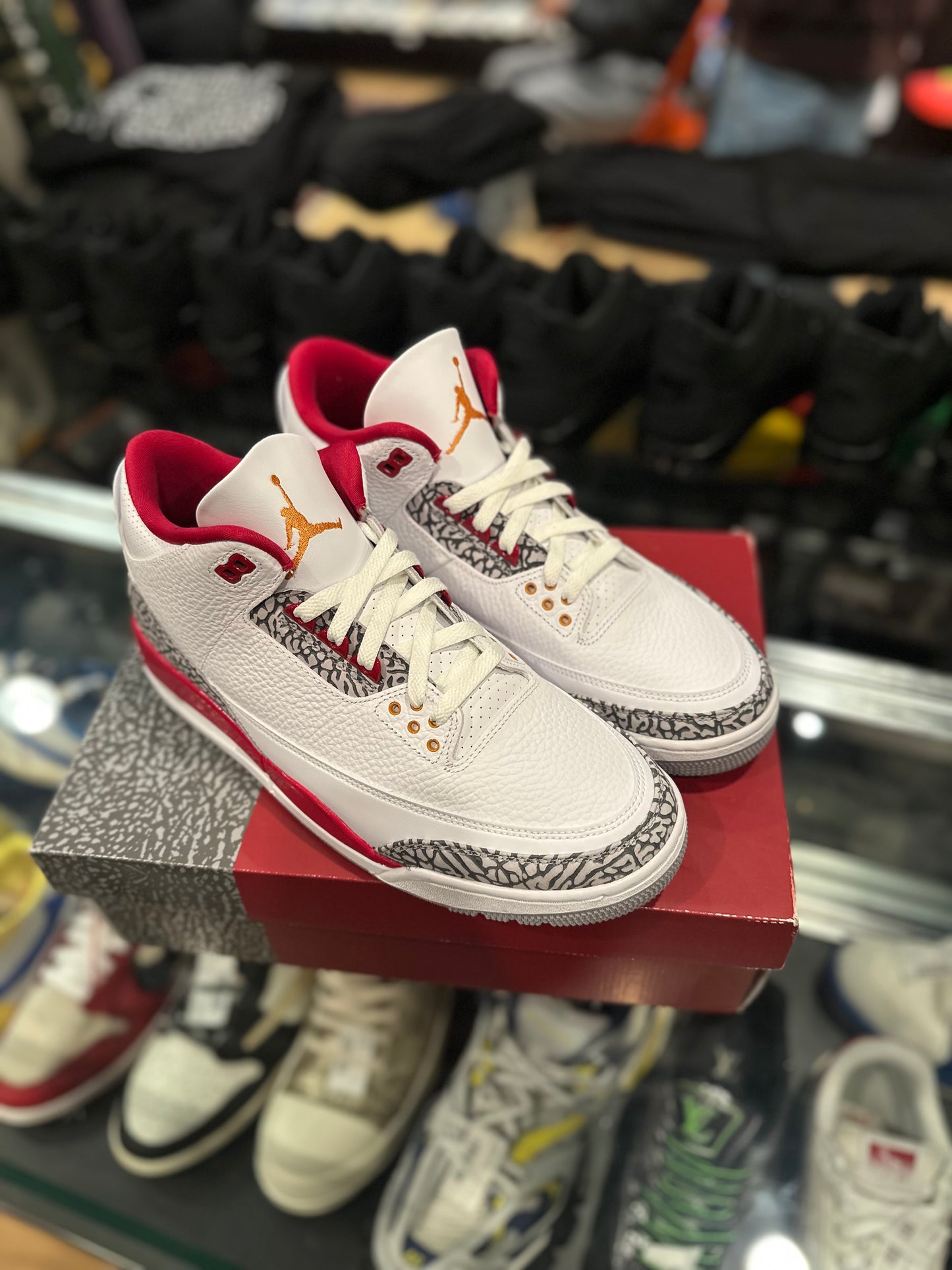 Jordan 3 Retro Cardinal DS OG Size 11.5