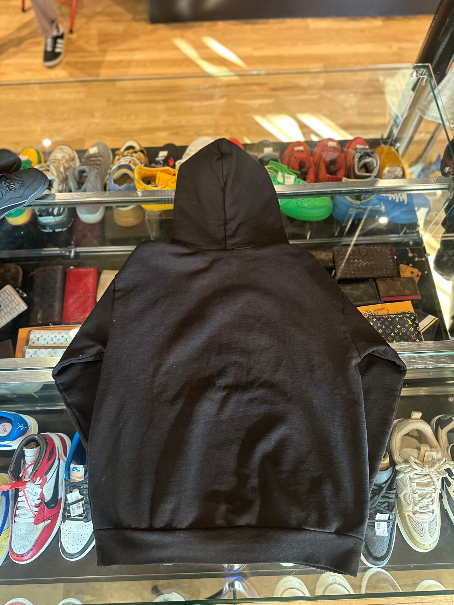 Sp5der Hoodie Black Size Large