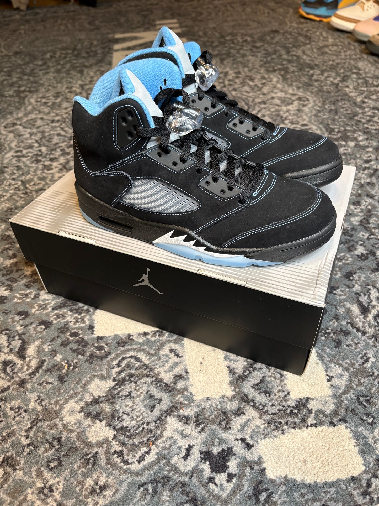 Jordan 5 Retro “Black UNC” Clean Og Size 8.5