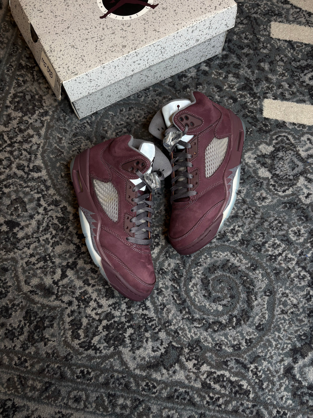 Jordan 5 Retro “Burgundy” Clean Og Size 8