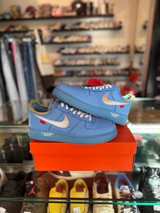 Air Force 1 Off-White MCA UNC Blue Clean RB Size 10.5