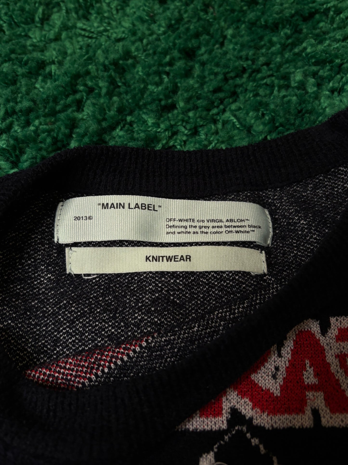 Off-White Temperature Hoodie Size Large