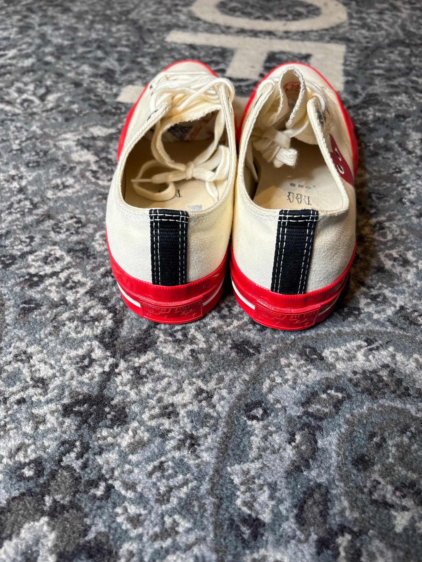 Comme des garçons play X Converse chuck 70 low Clean Nb Size 11