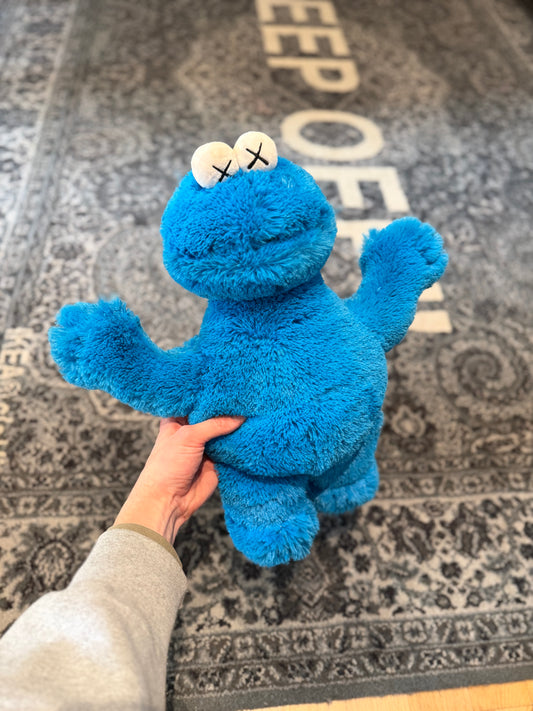 Kaws x Sesame Street ‘Cookie Monster’ Plush Doll