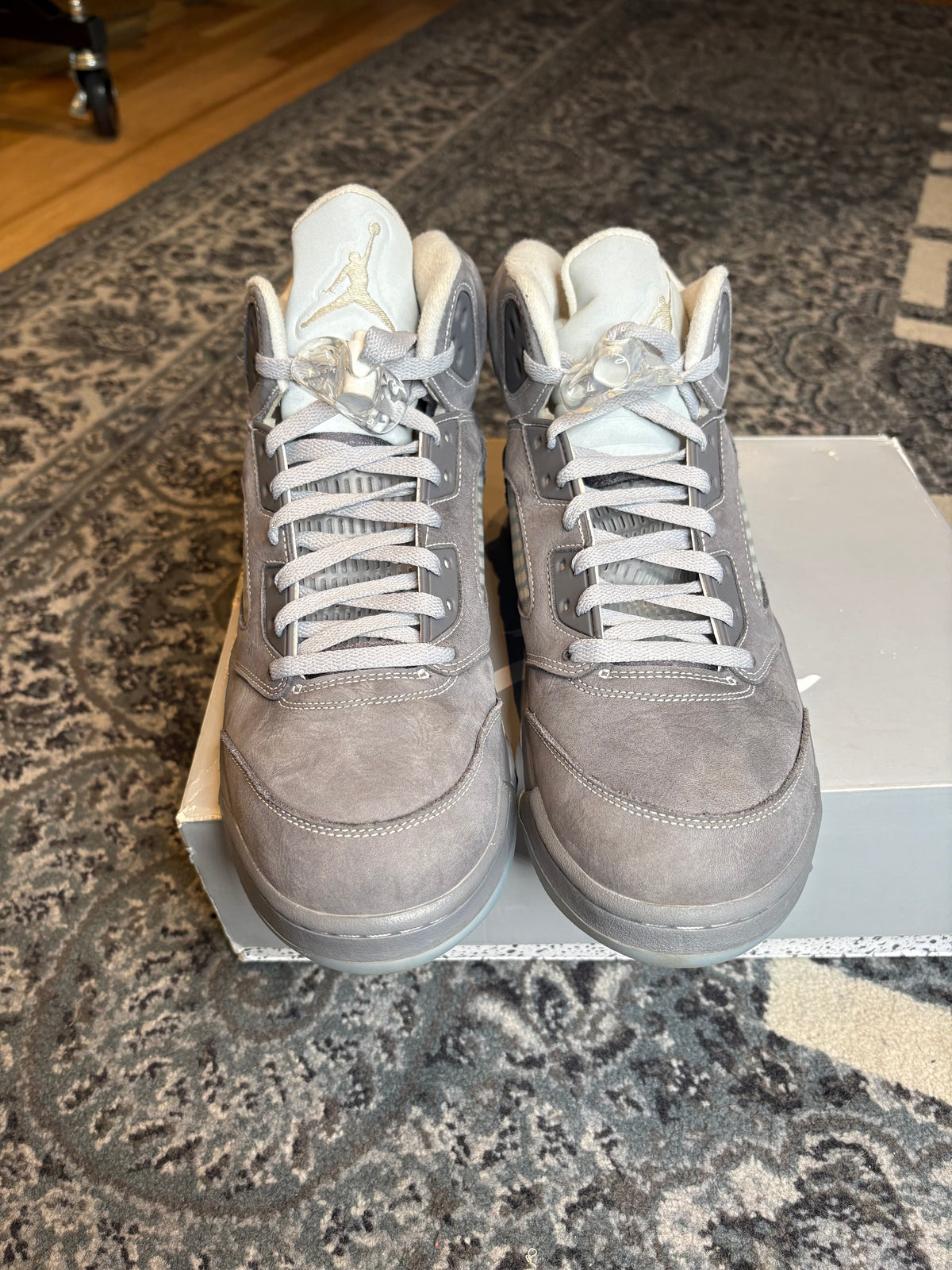 Jordan 5 Retro “Wolf Grey” Clean Og Size 12
