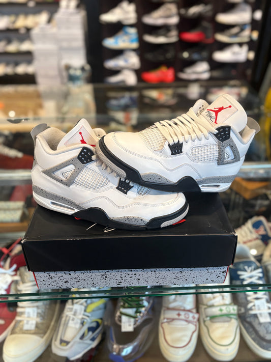 Jordan 4 ‘White Cement’ size 12 clean og all