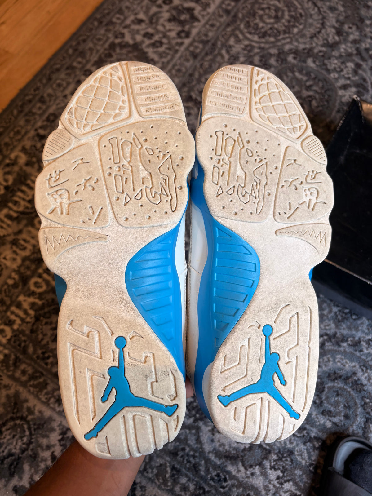 Jordan 9 Retro “Powder Blue” Clean Og Size 12