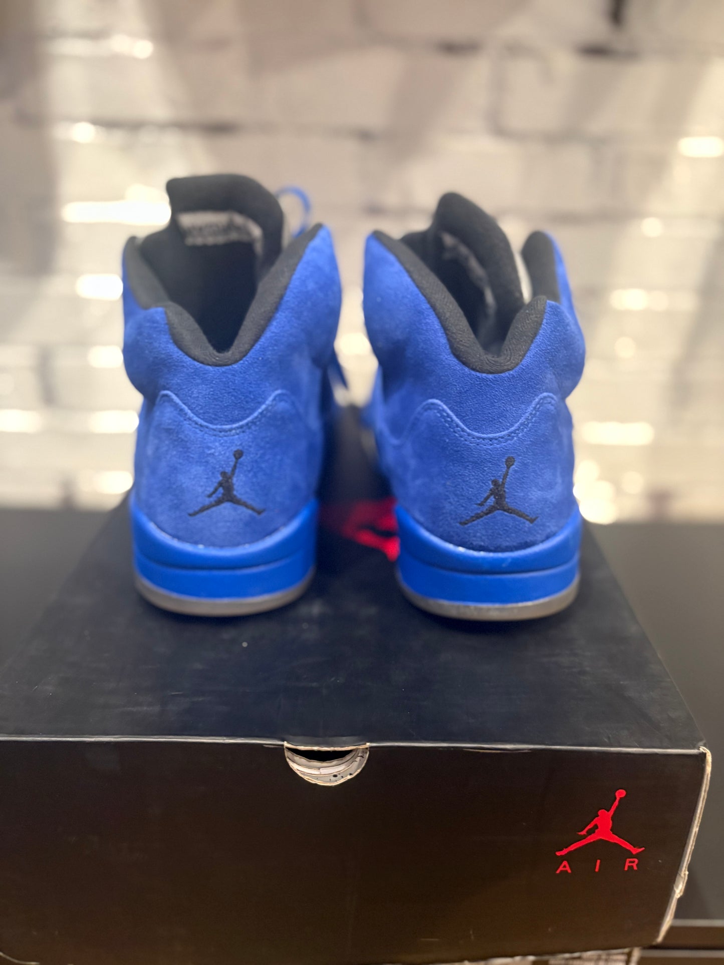 Jordan 5 Retro Blue Suede PO OG Size 11