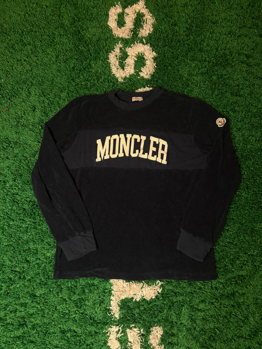 Moncler Sweater Navy Size Large