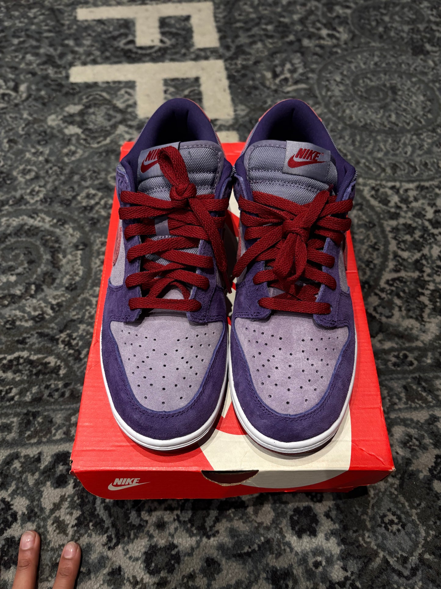Nike Dunk Low “Plum” OG CLEAN SIZE 8.5