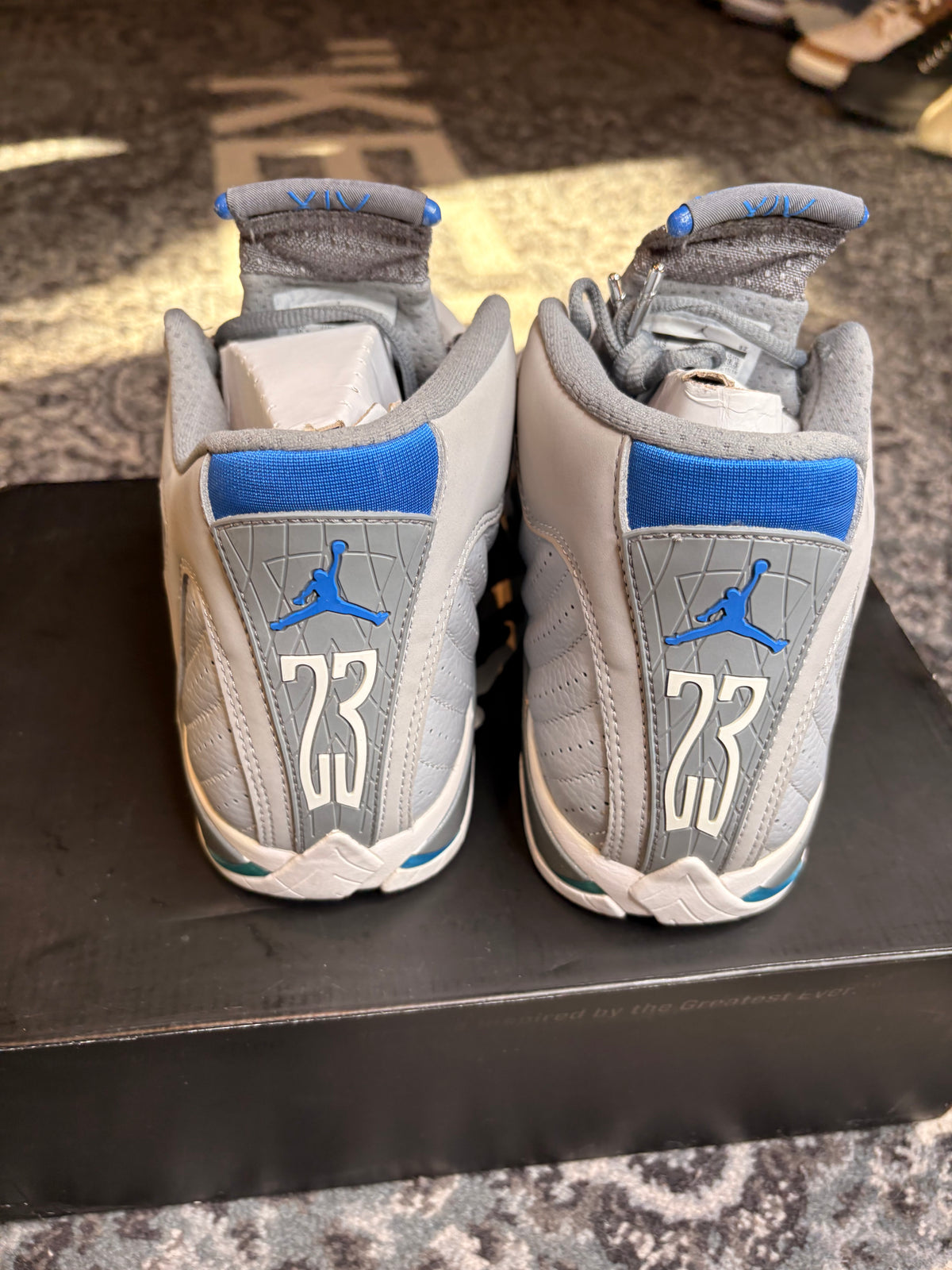 Jordan 14 Retro “Wolf Grey” Clean Og Size 10.5