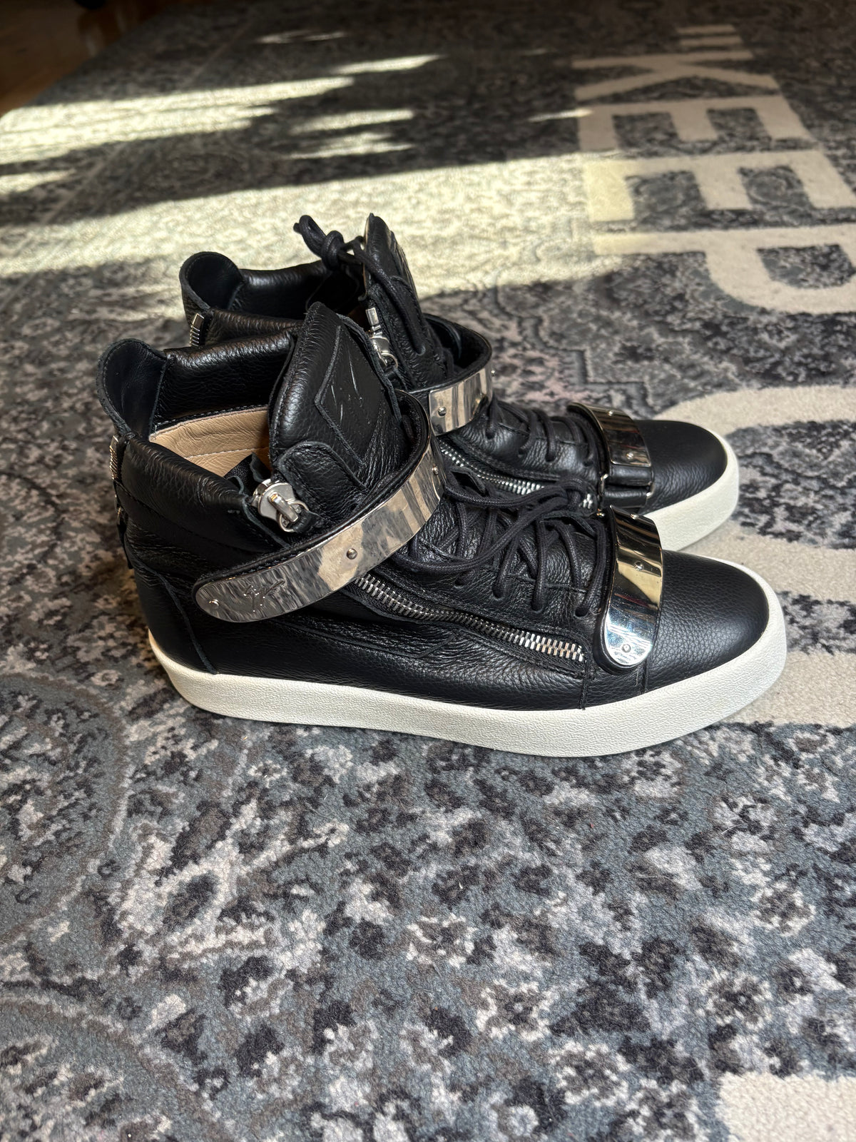 Giuseppe Zanotti High Top Clean Nb Size 13(46 EU)