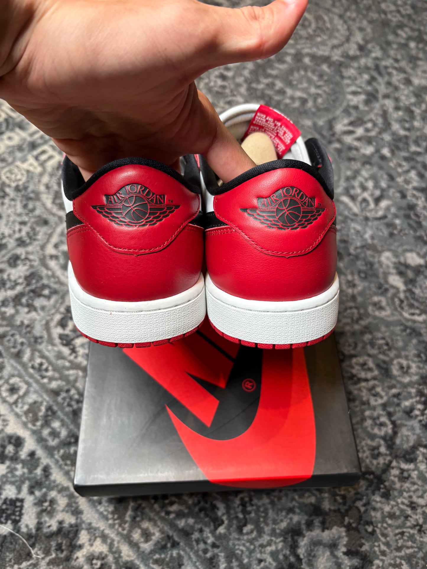 Jordan 1 Retro Low Chicago DS OG Size 12