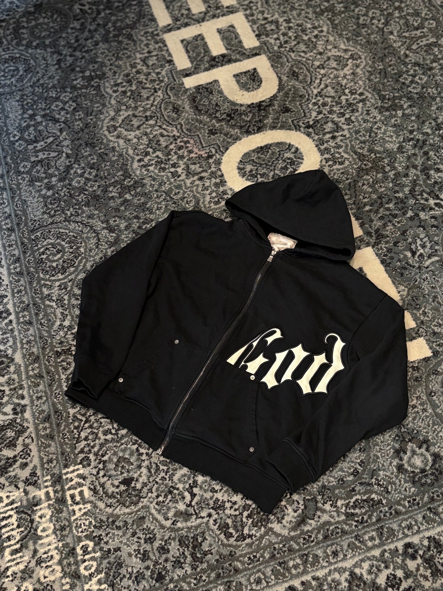 Godspeed Black Zip Hoodie Size Medium