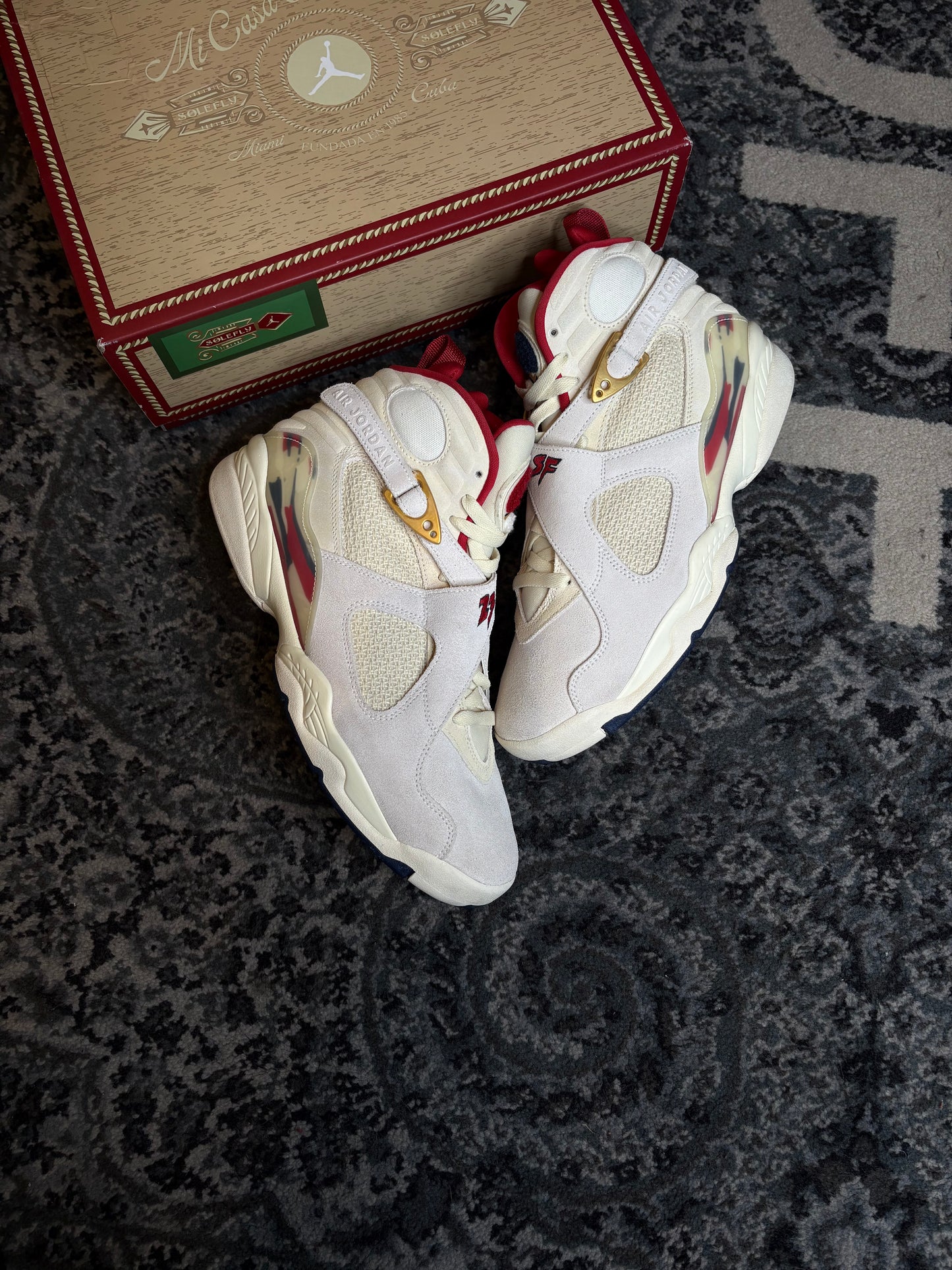 Jordan 8 Retro “Solefly Mi Casa Es Su Casa” VNDS Og Size 10.5