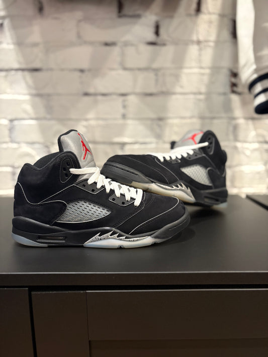 Jordan 5 Retro Black Metallic PO NB Size 7y