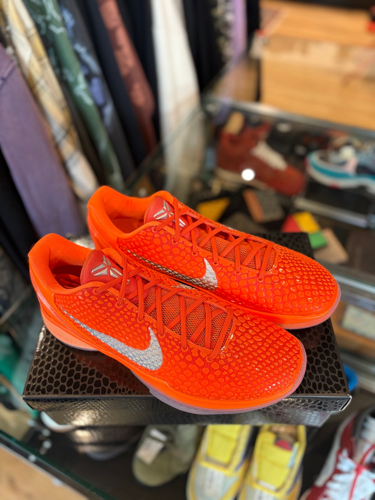 Kobe 6 Protro Total Orange VNDS Size 12.5