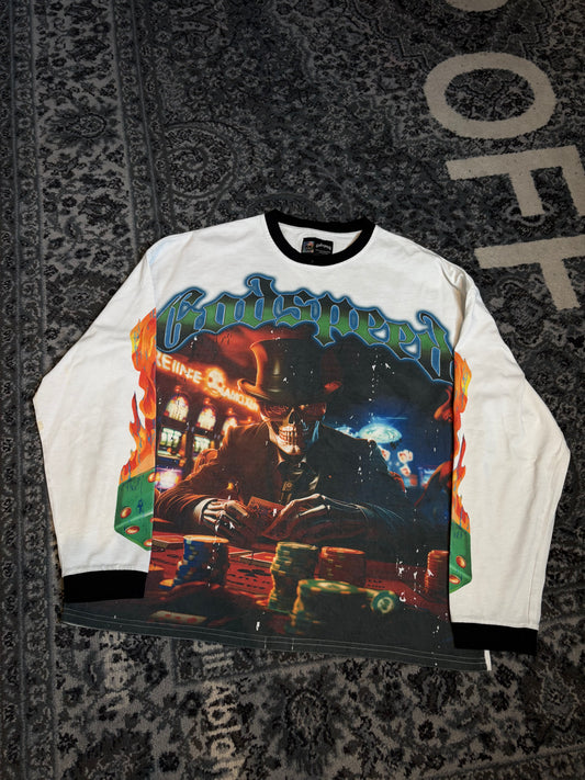 Godspeed Life’s A Gamble Long Sleeve Size L