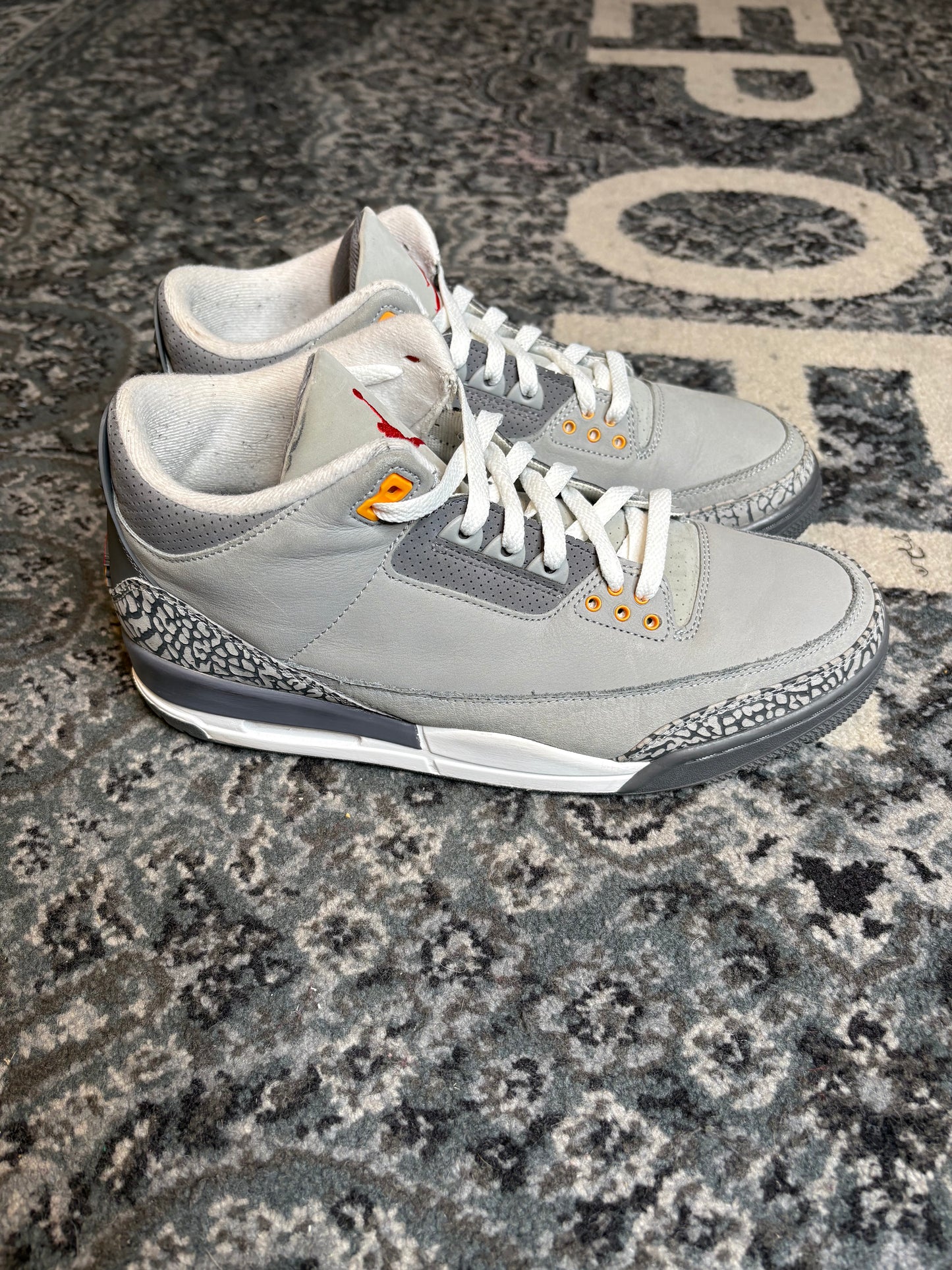 Jordan 3 Retro “Cool Grey” Clean Nb Size 11.5