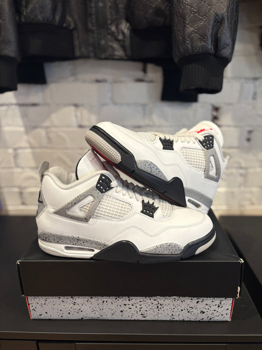 Jordan 4 Retro White Cement Clean OG Size 11