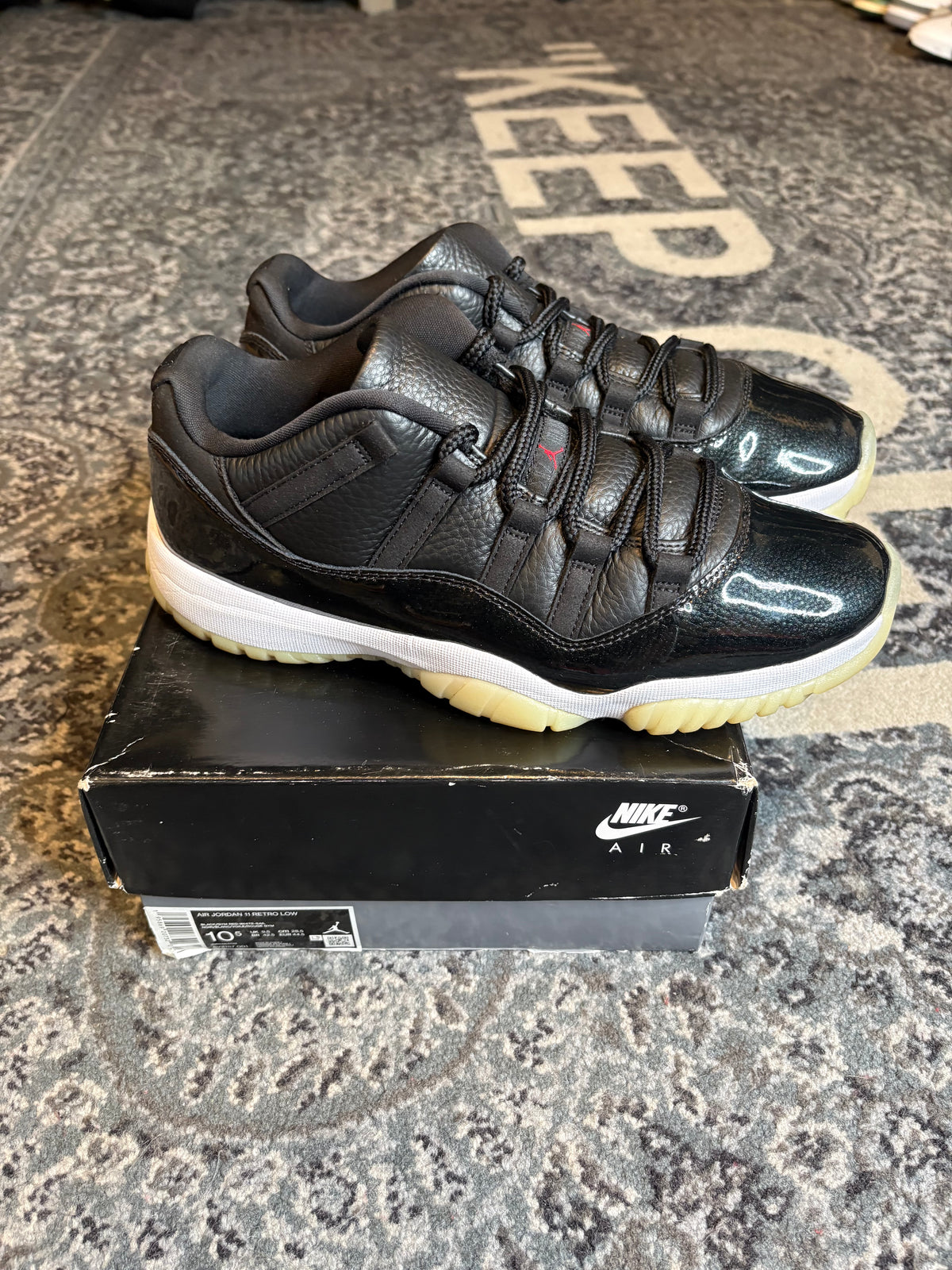 Jordan 11 Retro Low “72-10” Clean Og Size 10.5