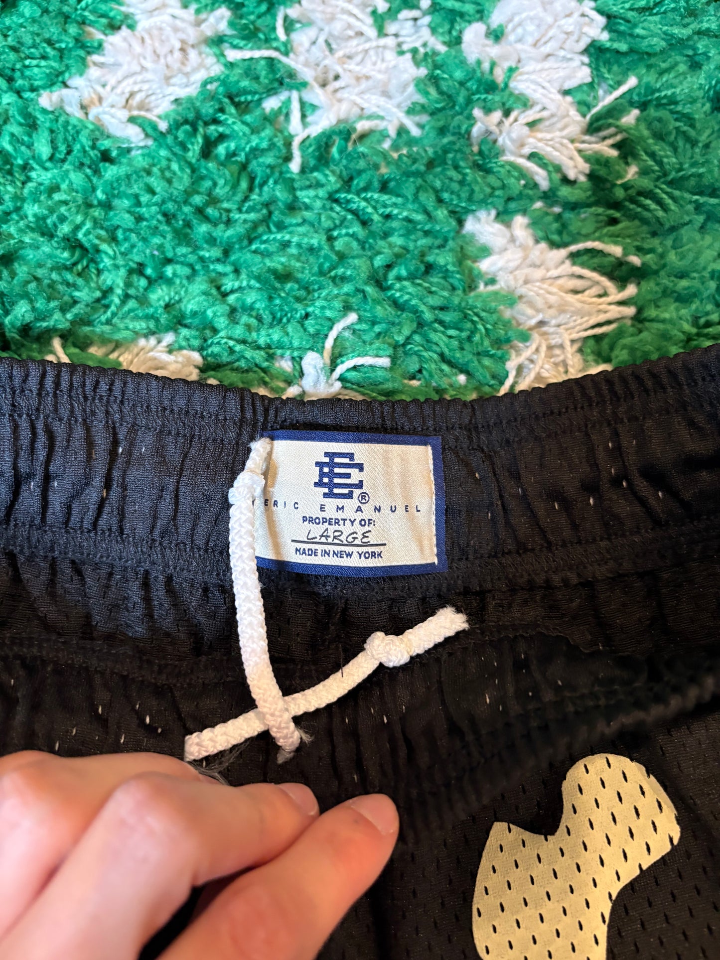 Eric Emmanuel Bone Shorts DS Size Large