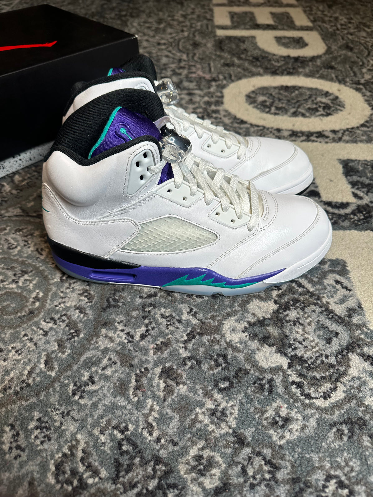 Jordan 5 Retro “Grape” Clean Og Size 9.5
