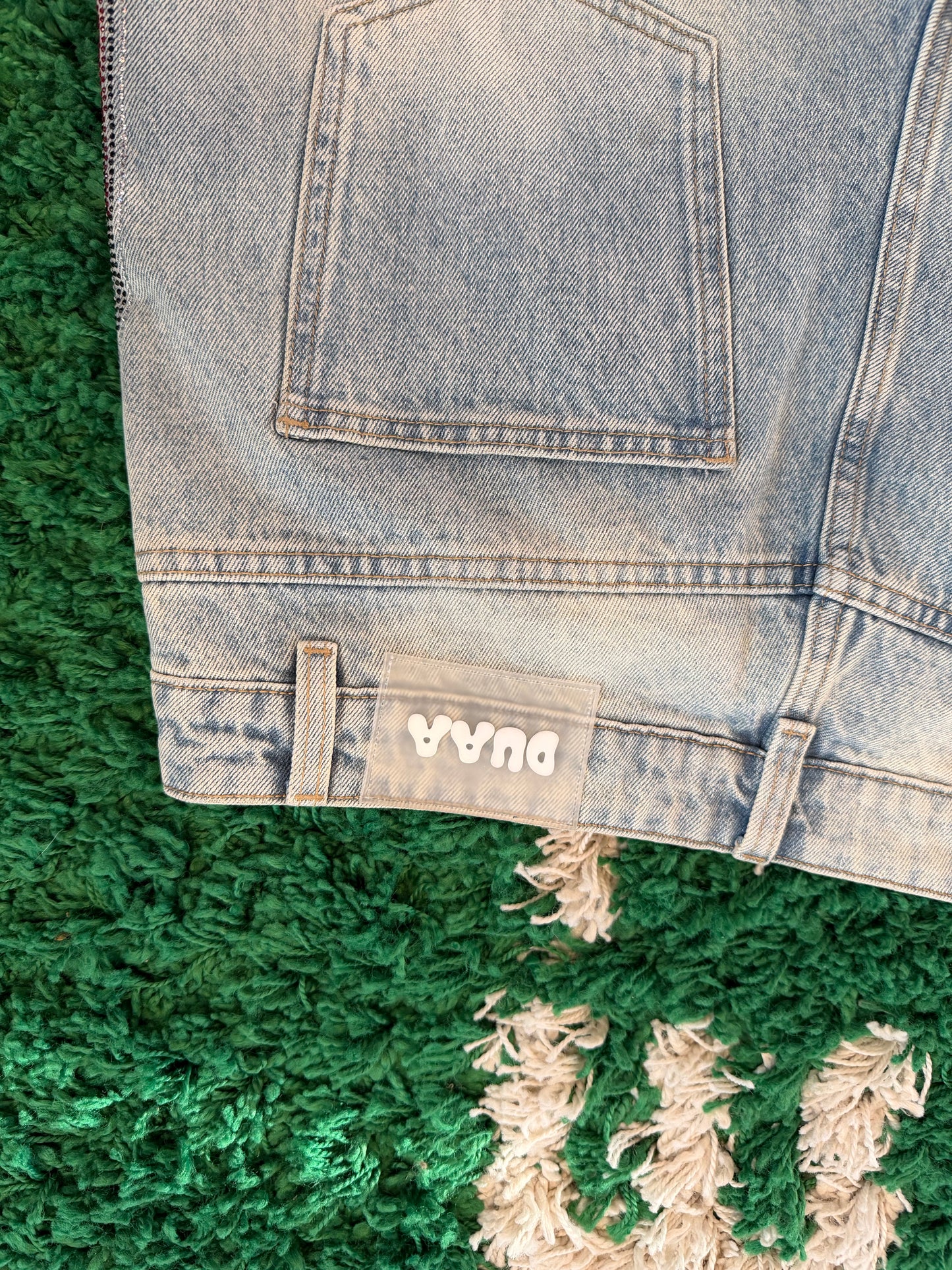 DUAA Rhinestone Jorts Size 32