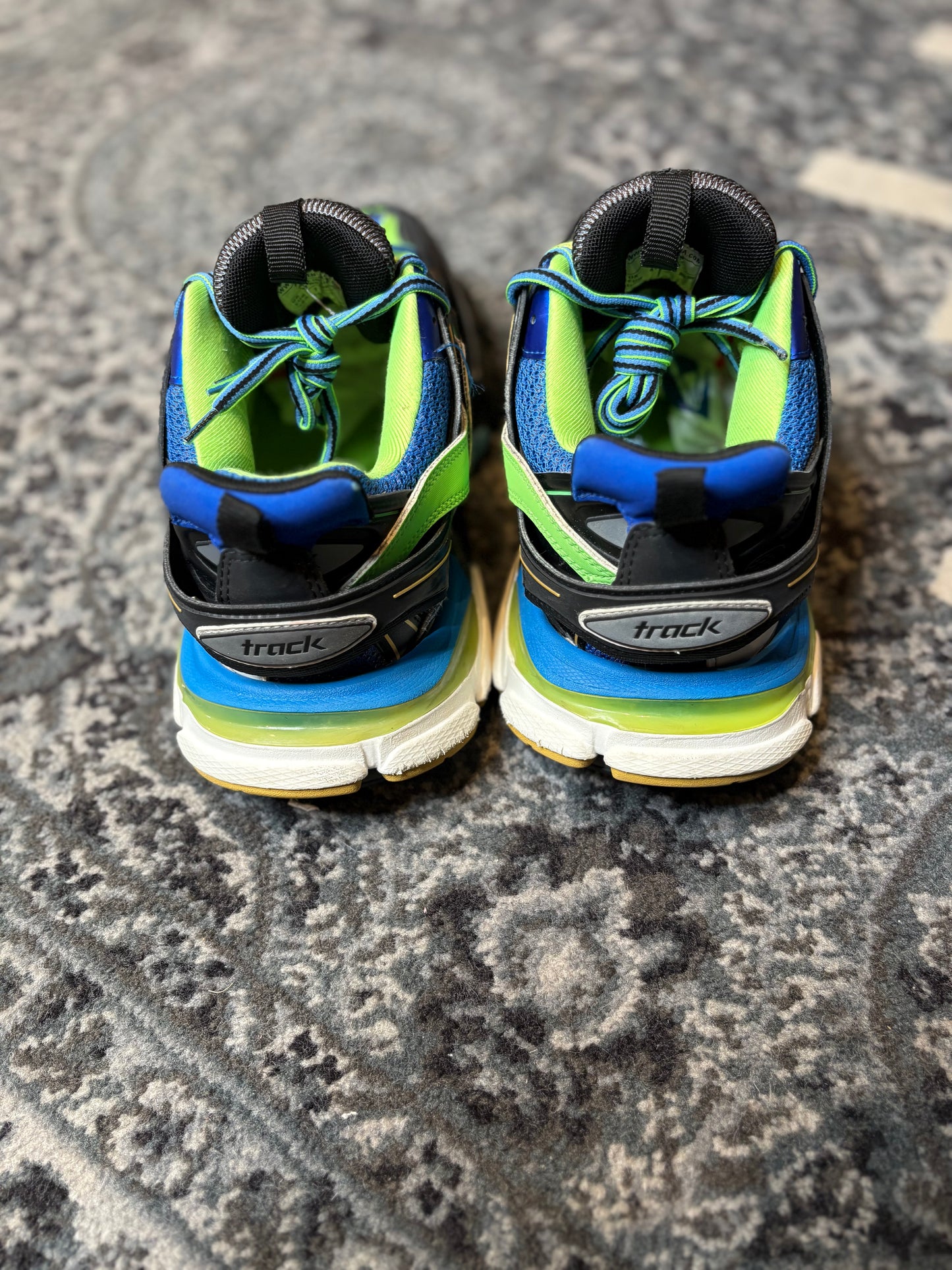 Balenciaga Track “Green White Blue” Po Nb Size 8
