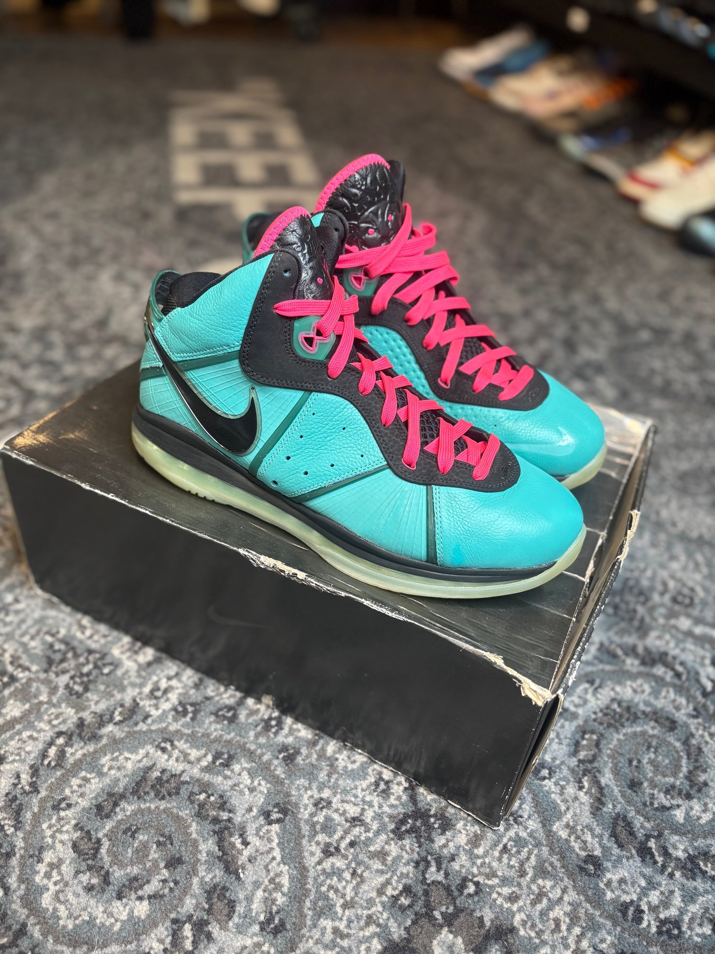 LeBron 8 “South Beach” Clean Og Size 11.5