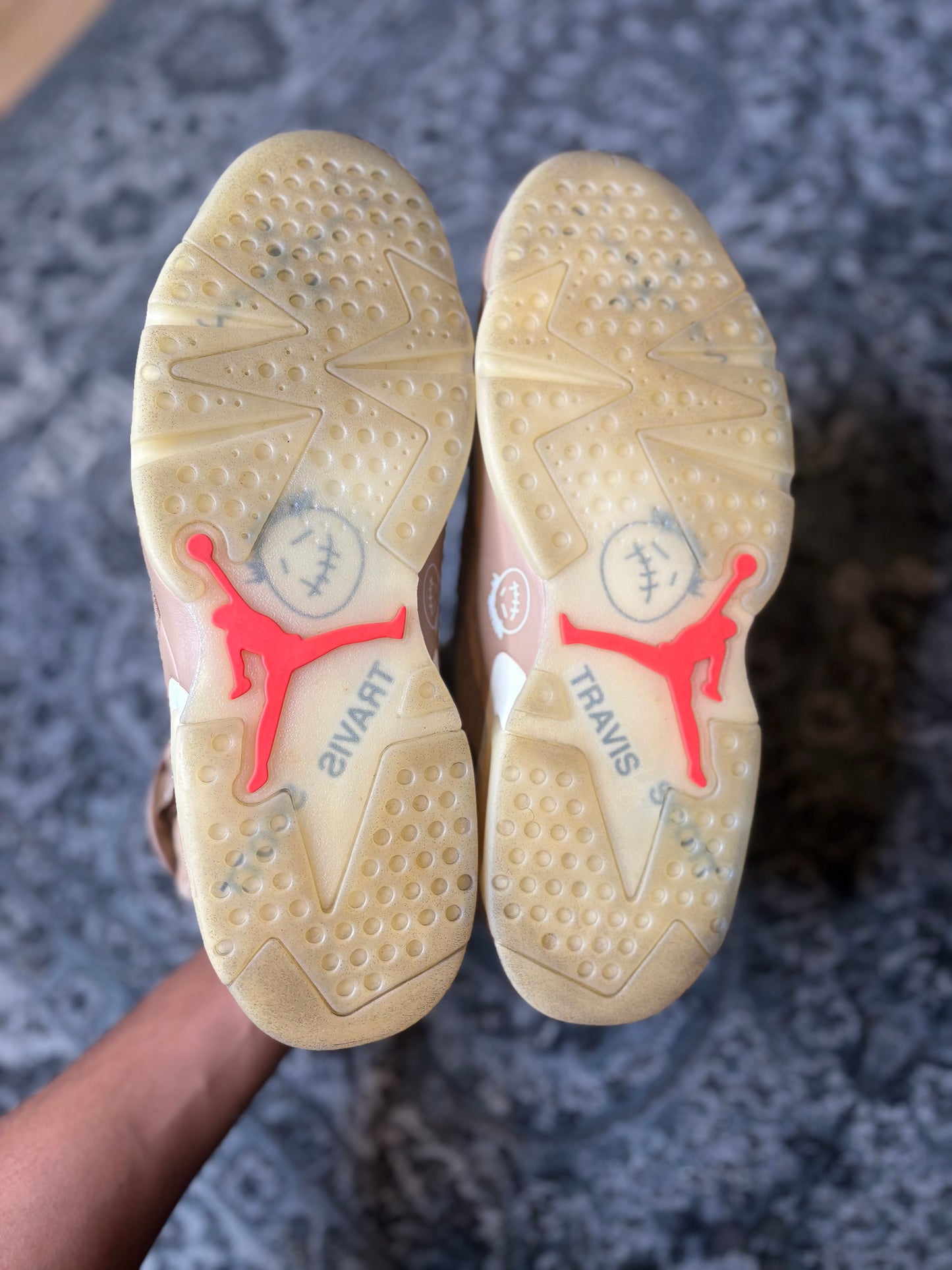 Jordan 6 Retro “Travis Scott British Khaki” CLEAN RB SIZE 12