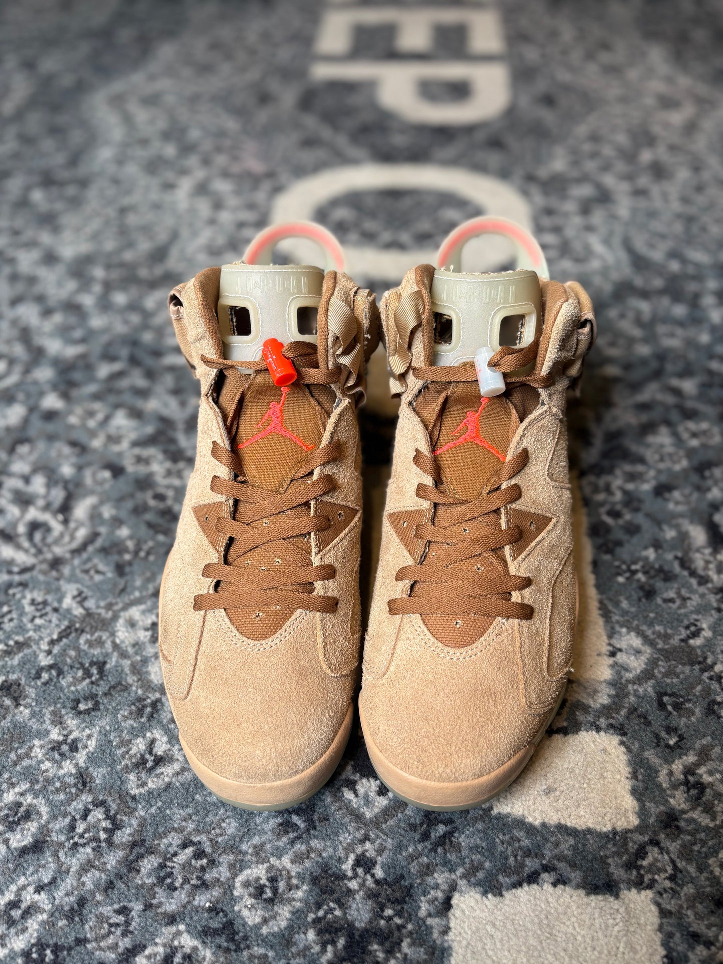 Jordan 6 Retro “Travis Scott British Khaki” CLEAN RB SIZE 12