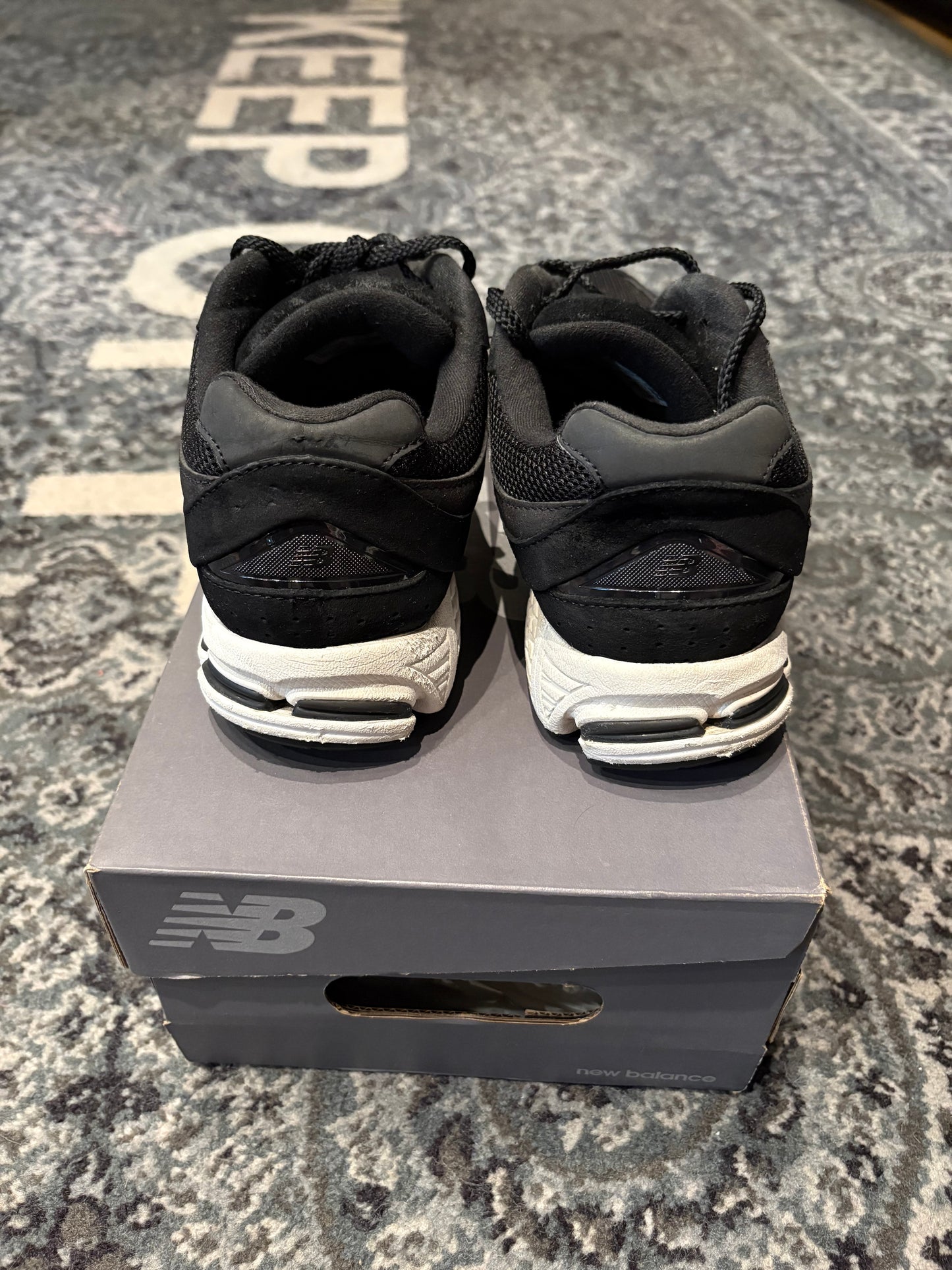 New Balance 2002R “Black Gunmetal” PO OG SIZE 7.5