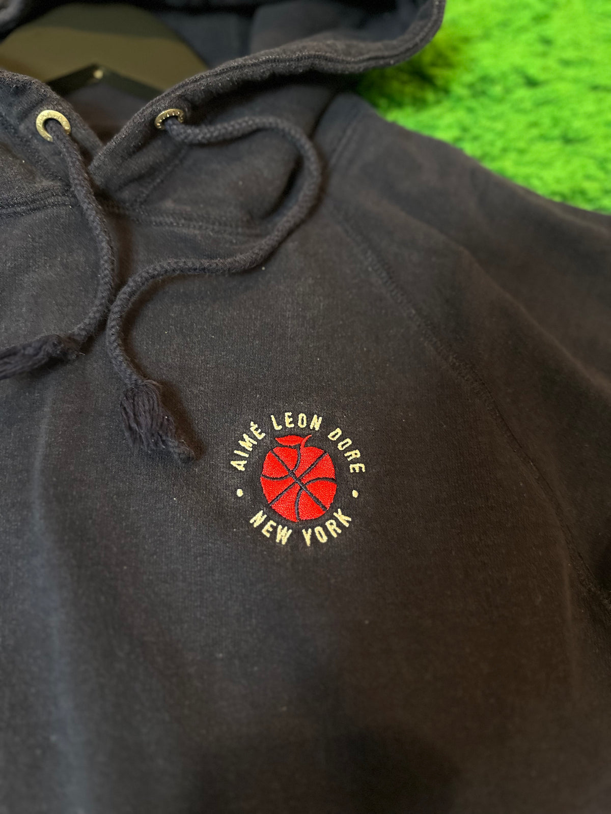Aime Leon Dore Hoodie Navy Size Large