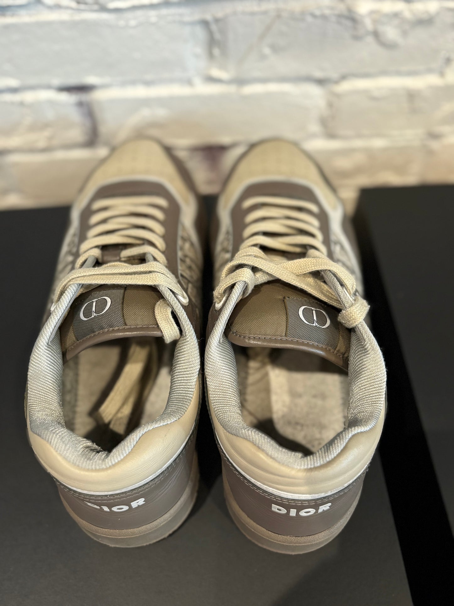 Dior Gray Monogram Sneakers Clean OG Size 45