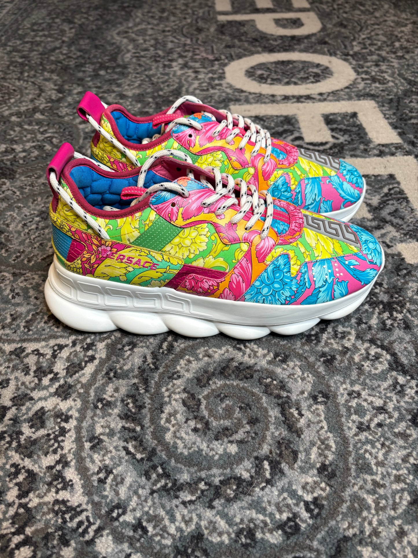 Versace Chain Reaction “Fluo Barocco” Clean Nb Size 13(46 EU)