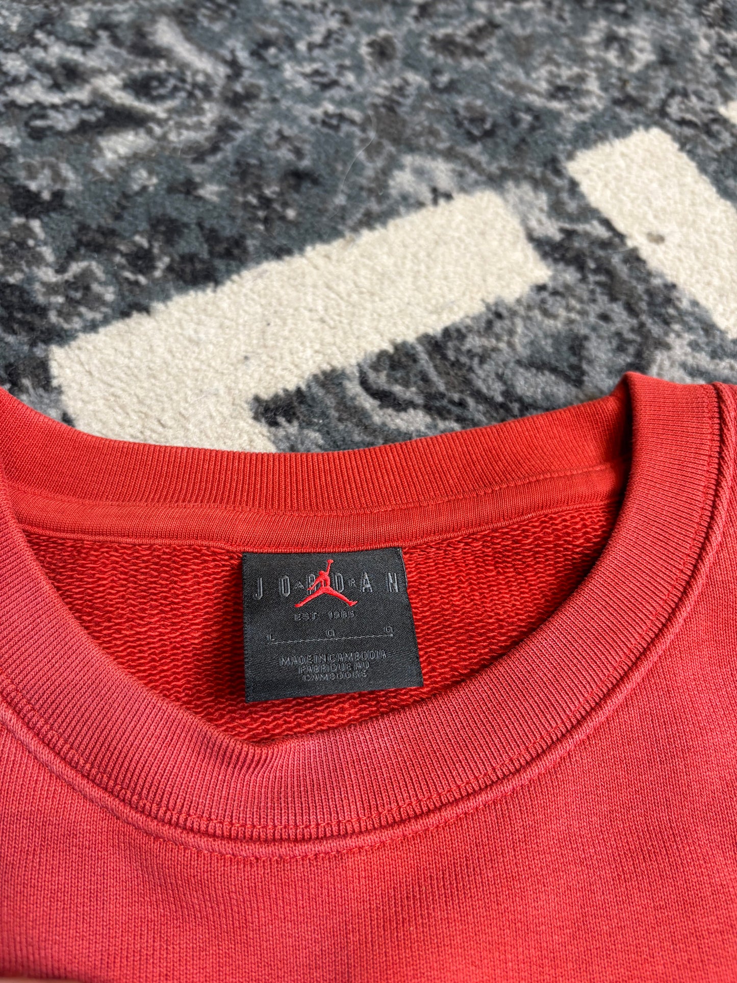 Jordan Brick After Brick Nigel Sylvester Crewneck PO Size L
