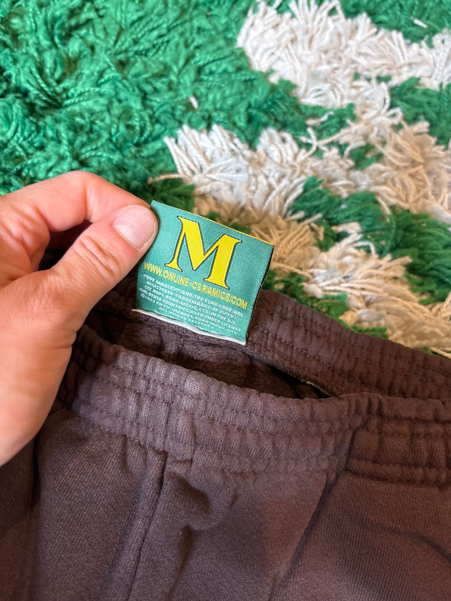 Online Ceramics Bob Marley Sweatpants DS Size Medium